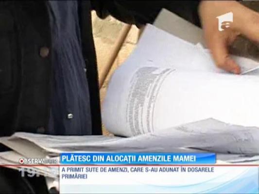 Amenzile pentru prostituţie plătite din alocaţia copiilor