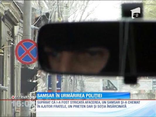 Galaţi: O dubă plină cu mascaţi, luată la pumni şi picioare de către un individ