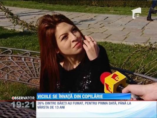 Viciile se învață din copilărie