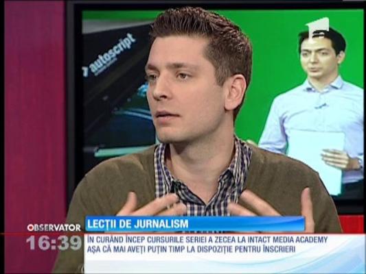 Lectii de jurnalism