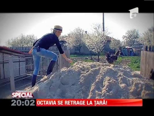 Special! Octavia Geamănu se retrage la țară!