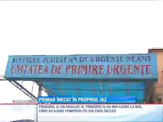 Primar înecat în propriul iaz