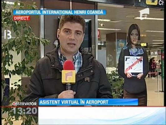 Holograme la Aeroportul Internaţional Henri Coandă