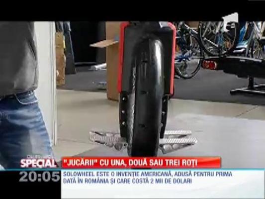 Special! ”Jucării” cu una, două sau trei roți