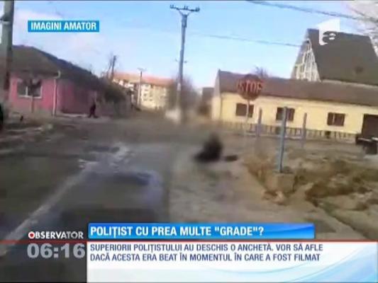 Polițist cu prea multe ”grade”?