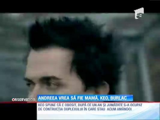 Andreea Bălan şi Keo s-au despărţit!