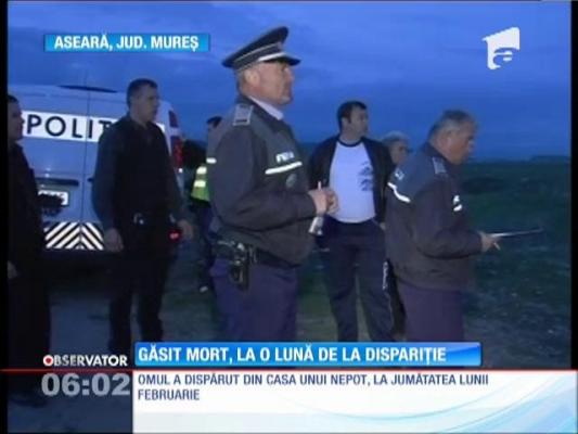 Un bărbat dispărut a fost găsit fără suflare în apele râului Mureş