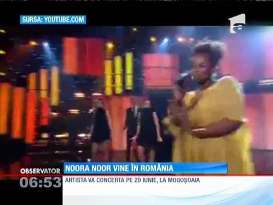Noora Noor vine să concerteze la Bucureşti