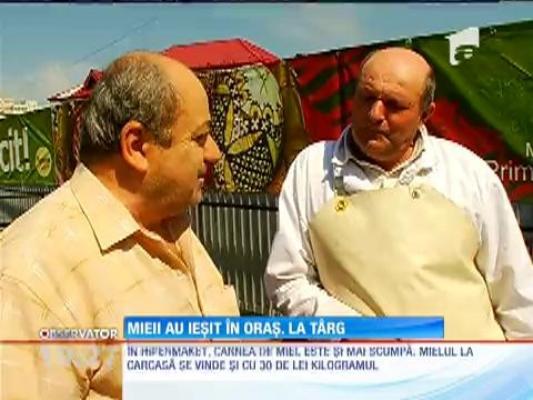 Carnea miel, mai scumpă faţă de anul trecut