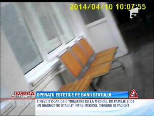 Operaţii estetice pe banii statului