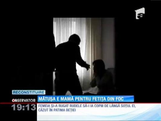 Fetiţa care s-a născut după ce mama ei ar fi fost incendiată va fi crescută de mătuşă