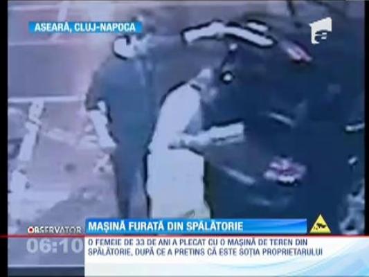 Le-a furat mașina de la spălătorie