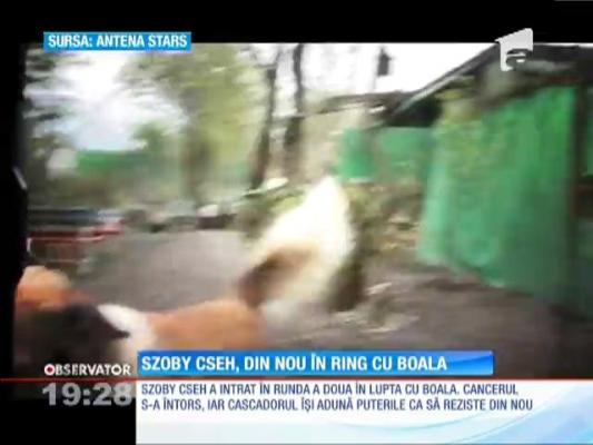 Szoby Cseh a intrat în runda a doua în lupta cu boala!