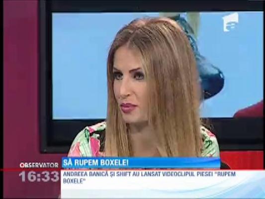 Andreea Banică şi Shift au lansat videoclipul piesei "Rupem boxele"