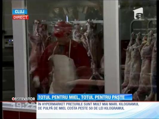 La ce preţuri se vinde carnea de miel în pieţele şi supermarketurile din ţară