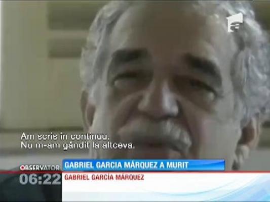 A murit scriitorul Gabriel Garcia Marquez! Povestea de  viaţă