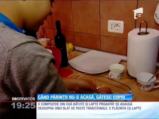 Andrei, maestru în bucătărie la 11 ani