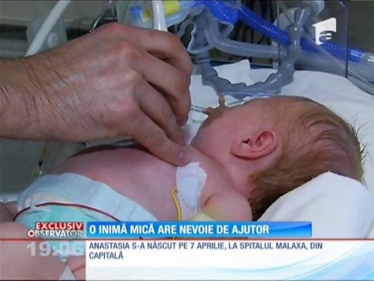 Anastasia are doar două săptămâni și a sfidat, deja, previziunile manualelor de medicină