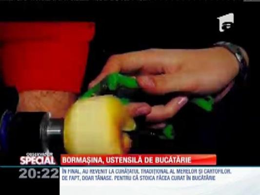 Bormaşina, ustensilă de bucătărie