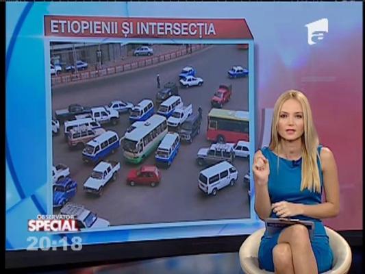 Special! Cea mai dezorganizată intersecție din lume