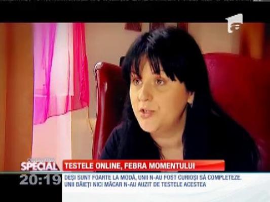 Special! Mania testelor on-line