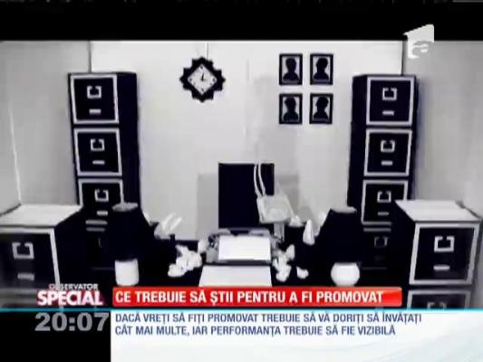 Special! Ce trebuie să știi pentru a fi promovat la locul de muncă