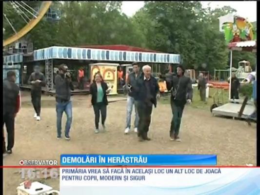 Demolări în Parcul Herăstrău. Dispar repere vechi de jumătate de secol