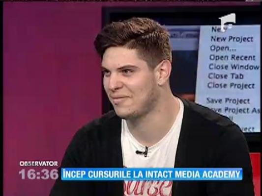 Încep cursurile la Intact Media Academy