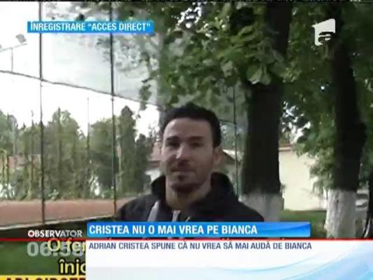 S-a rupt lanţul de iubire! Adrian Cristea nu mai vrea să audă de Bianca