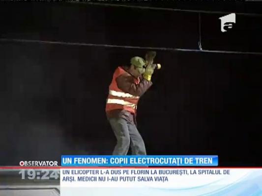 Tragedie! Încă un copil a murit electrocutat pe un tren