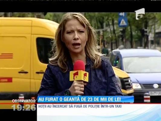 O femeie a rămas fără o geantă de 23 de mii de lei