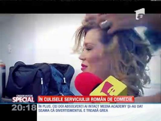 Special! Cum se realizează o ediţie a emisiunii "Serviciul Român de Comedie"