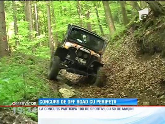 Adrenalină! Pasionaţii de off-road se întrec la Piatra Neamţ