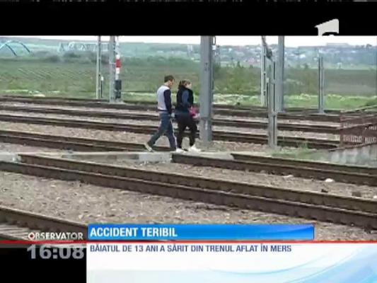 Teribilism! Un adolescent din judeţul Constanţa a rămas fără un picior