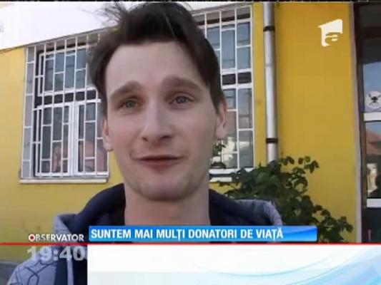 Românii donează viaţă, bolnavii primesc speranţă! Numărul donatorilor de sânge s-a dublat într-o singură zi, după campania Observator