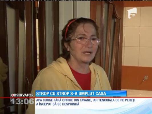 Apartamente inundate în Argeş