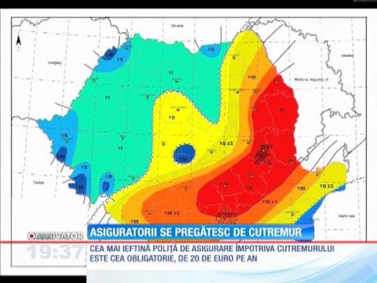 Asigurările pentru locuinţe se vor scumpi de teama unui seism devastator