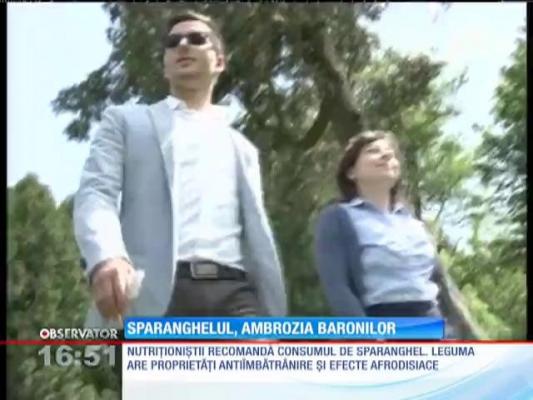 Sparanghelul, ambrozia baronilor