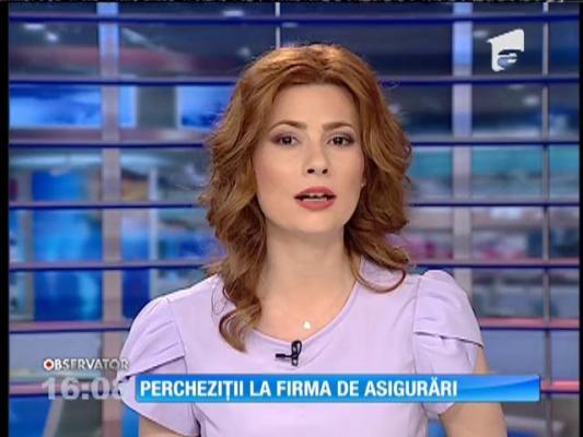 Percheziţii ample la o societate de asigurări