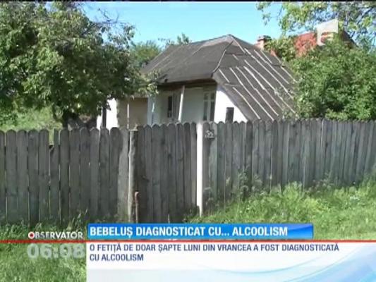 Incredibil! O fetiţă de şapte luni, diagnosticată cu alcoolism