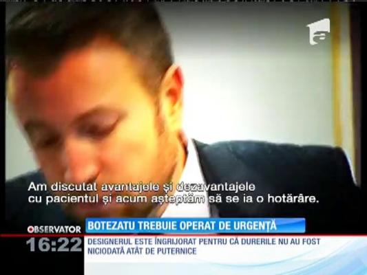 Cătălin Botezatu are iar probleme de sănătate