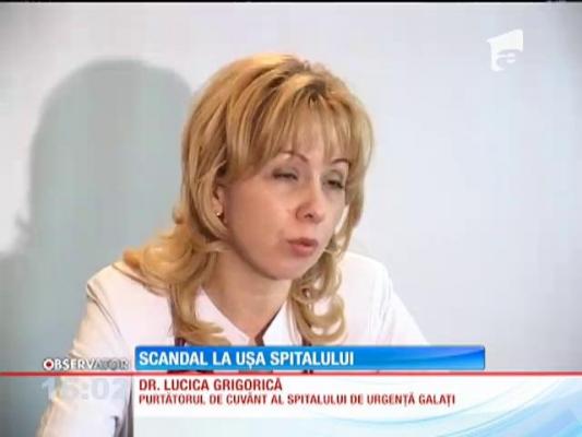 Scandal în spitalul judeţean din Galaţi!