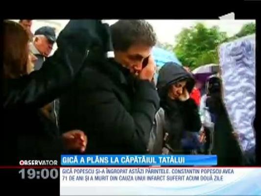 Gică Popescu a ieşit azi din închisoare şi mers la Calafat să-şi înmormânteze tatăl