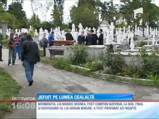 Mormântul unui fost campion național la box a fost profanat