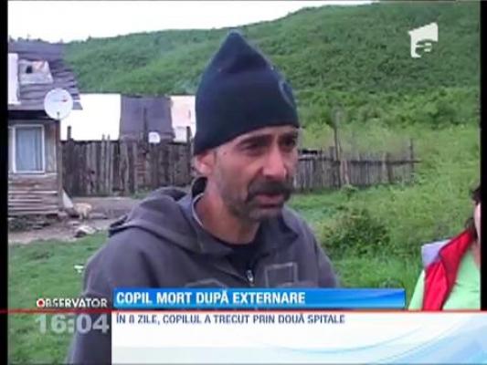 Braşov: Copil mort acasă, după externare