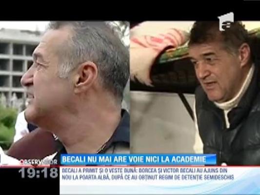 Veste tristă pentru Becali! Nu mai are voie la Academia lui Hagi