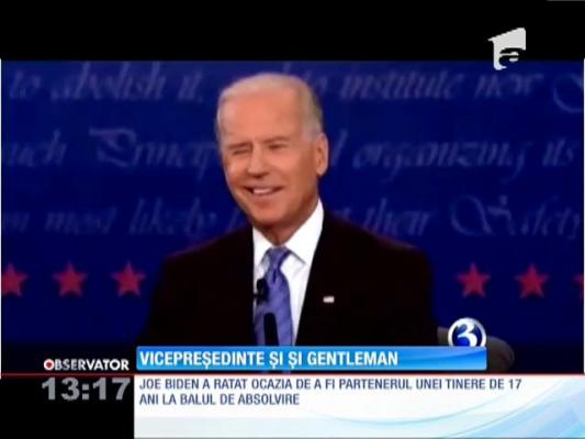 Joe Biden a ratat ocazia de a merge la balul de absolvire al unei tinere de 17 ani