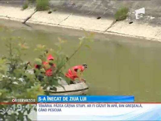 Doliu, în loc de sărbătoare! Un tânăr de 18 ani s-a înecat într-un canal, în Argeş