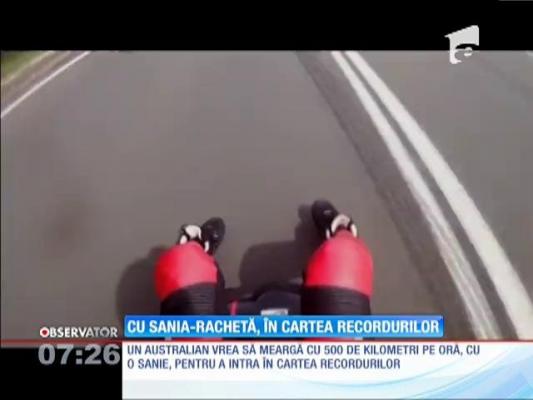 Sanie de Formula 1! 500 de kilometri pe oră poate atinge bolidul!