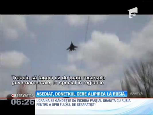 Alipire sub asediu! Donețk vrea în Rusia